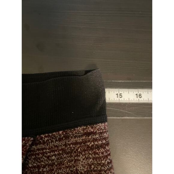 Isabel Marant Womens Mini Skirt Size EU 38 US 6 Maroon Knit Faux Wrap NWT FLAW - Picture 8 of 10